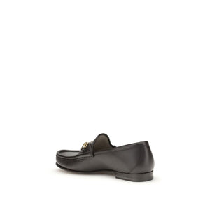 Braune Kalbsleder Bos Taurus Slip-On Loafer