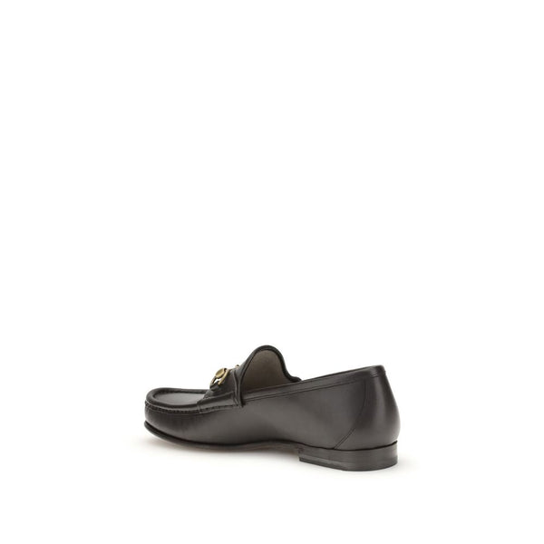 Braune Kalbsleder Bos Taurus Slip-On Loafer