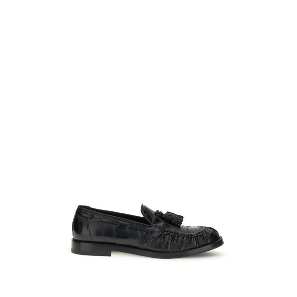 Schwarze Gummilaufschuhe zum Hineinschlüpfen