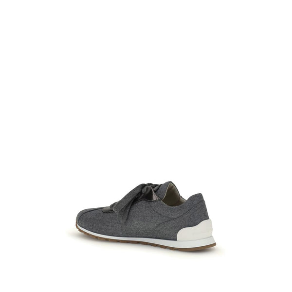 Graue Woll-Fleece-Sneaker