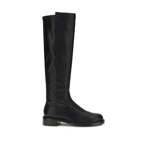 Braune Kalbshaut Bos Taurus Stiefeletten