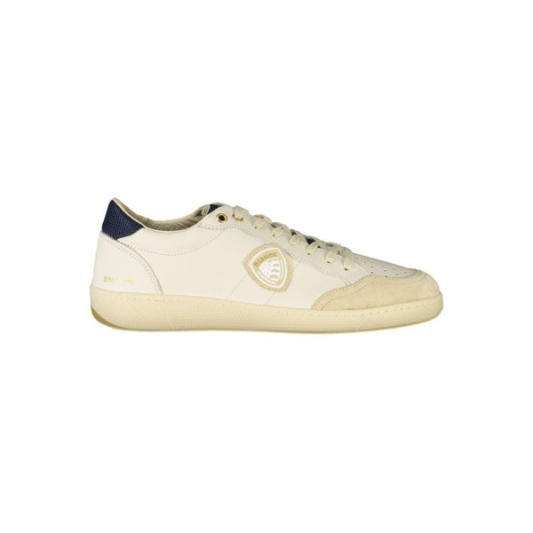 Sneaker aus weißem Polyester