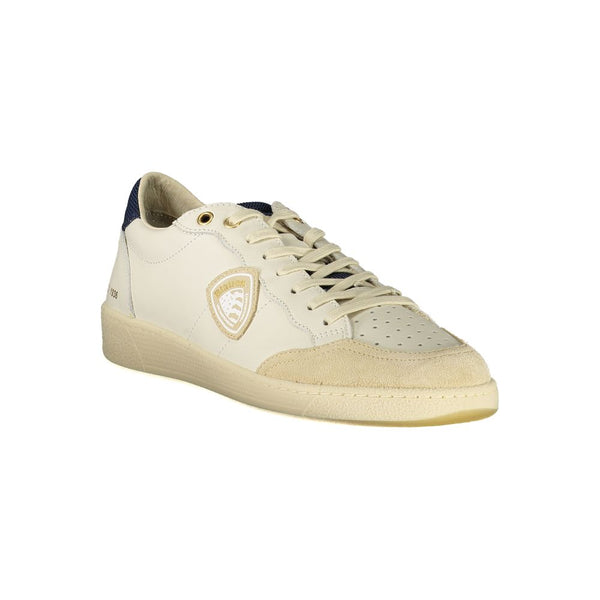 Sneaker aus weißem Polyester