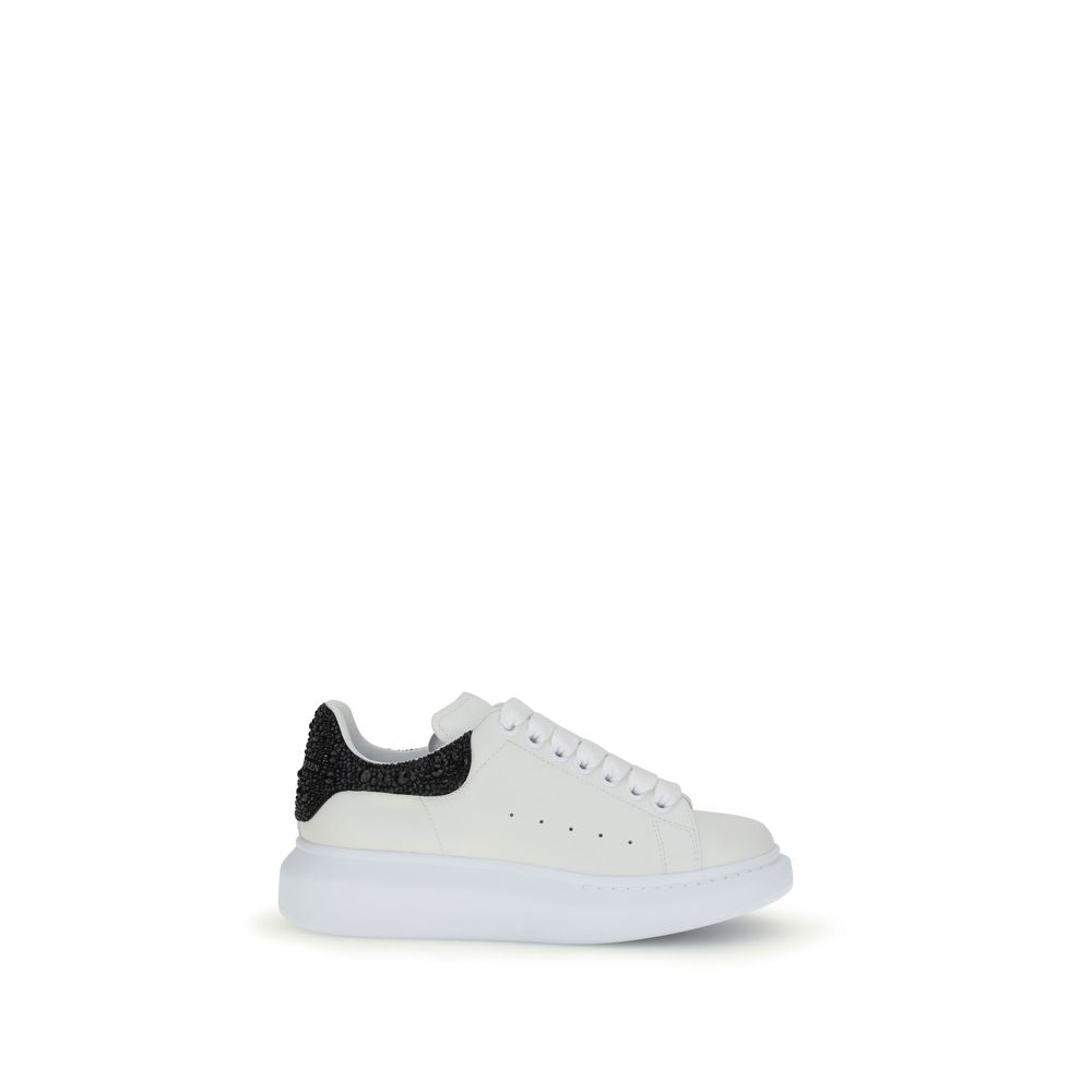 Weiße Chunky Sneaker aus Leder