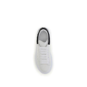 Weiße Chunky Sneaker aus Leder