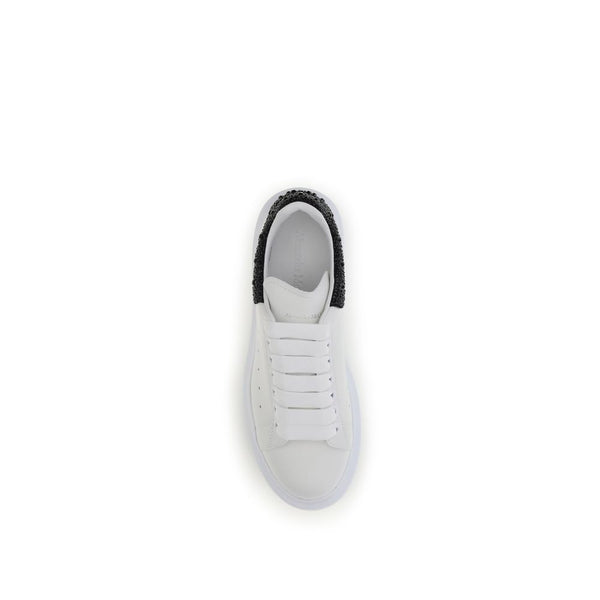 Weiße Chunky Sneaker aus Leder