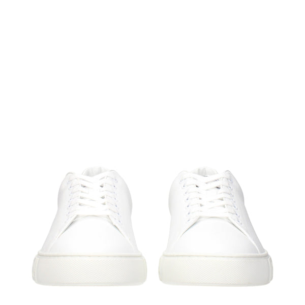 Weiße Sneaker aus Leder