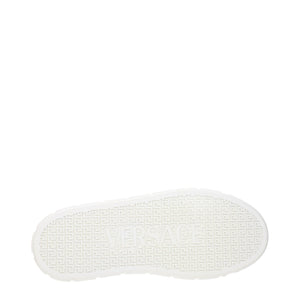 Weiße Sneaker aus Leder