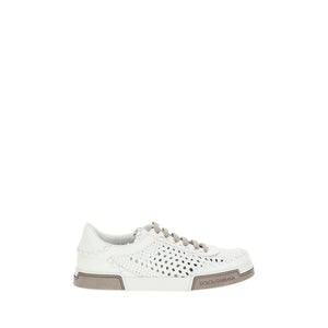 Weiße Ovis Aries Aries Sneakers aus Lammleder