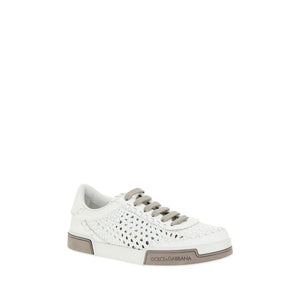 Weiße Ovis Aries Aries Sneakers aus Lammleder