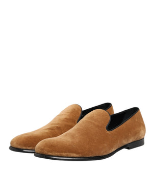 Braun Wildleder Slip On Männer Loafers Formale Schuhe