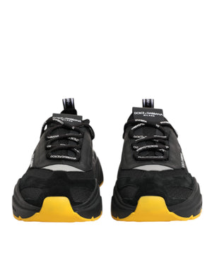 Schwarz Daymaster Low Top Männer Turnschuhe Schuhe