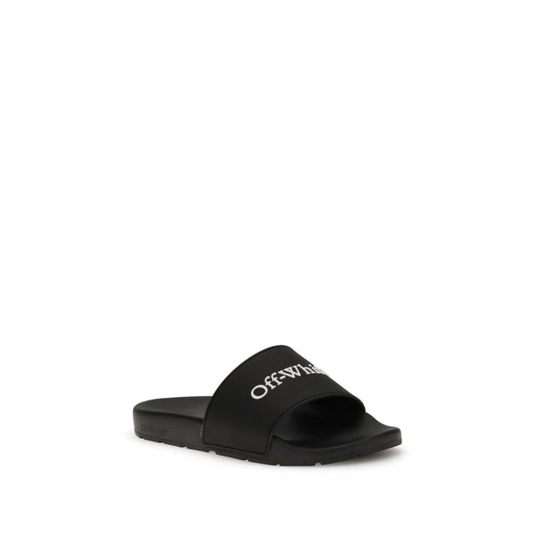 Schwarze Polyethylen-Sandalen