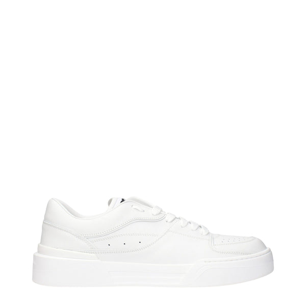 Weiße Sneakers aus Leder