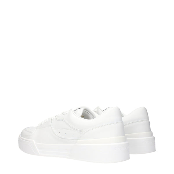 Weiße Sneakers aus Leder