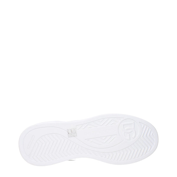 Weiße Sneakers aus Leder