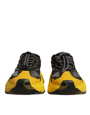 Schwarz Gelb Daymaster Low Top Sneakers Schuhe