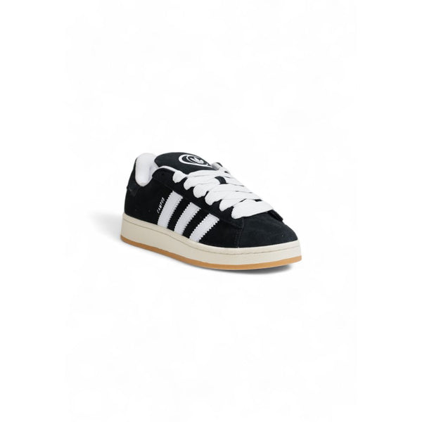 Schwarzer Wildleder Sneaker