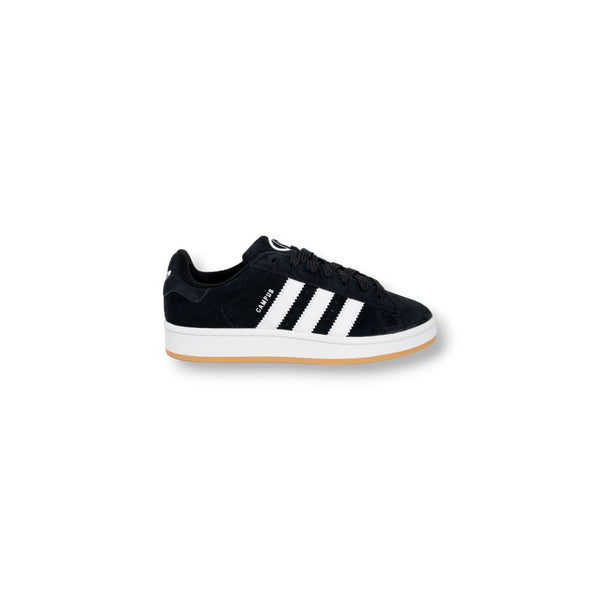 Schwarzer Leder-Sneaker
