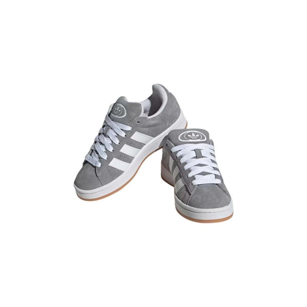 Graue Leder Sneaker