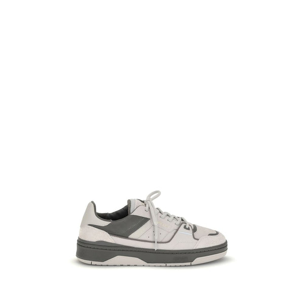 Niedrige Sneaker aus Cremefarbenem Leder