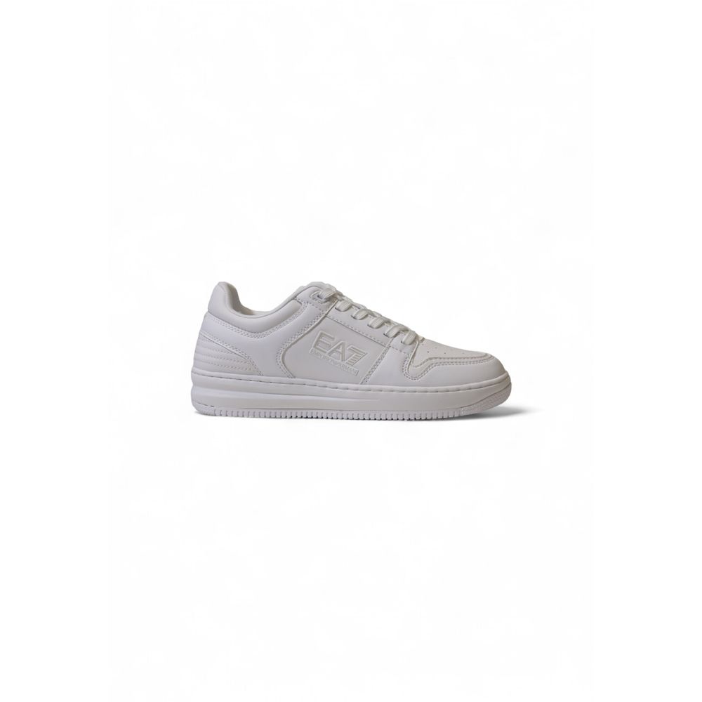 Weiße Polyester-Sportschuhe