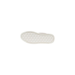 Beige Sneaker aus recycelter Baumwolle