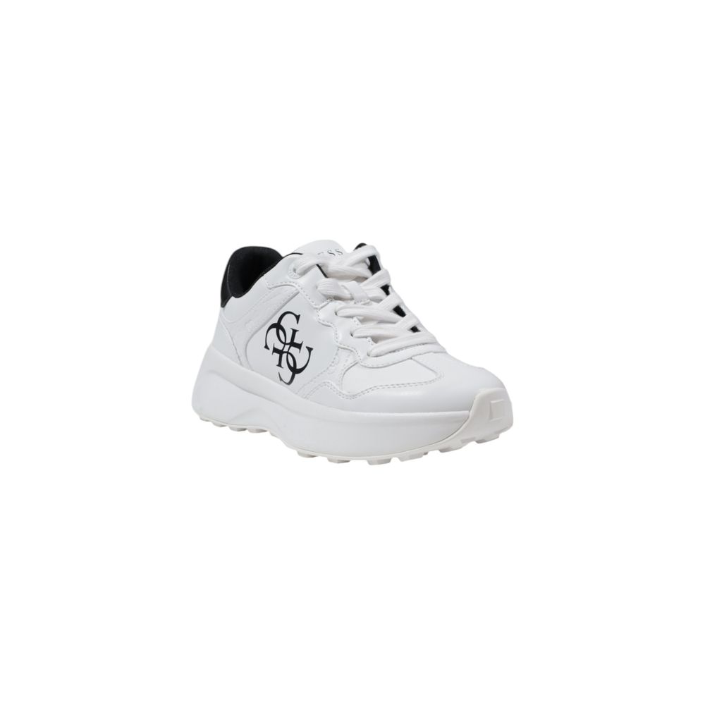 Weißer Polyethylen-Sneaker