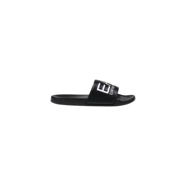 Schwarze und Weiße PVC-Pantoffeln