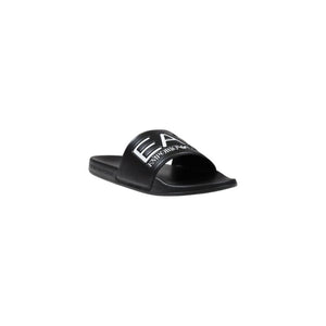 Schwarze und Weiße PVC-Pantoffeln