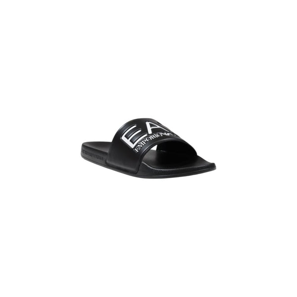 Schwarze und Weiße PVC-Pantoffeln