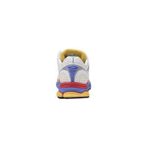 Weißer Synthetik-Sneaker