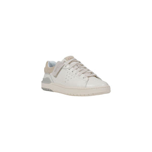 Weiße Leder-Sneaker