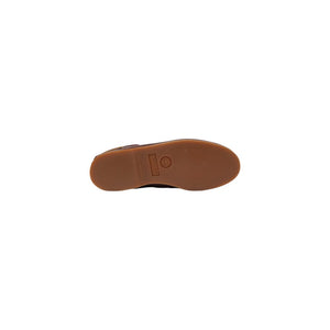 Braune Leder-Loafer zum Hineinschlüpfen