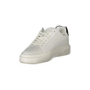 Weißes Leder Damen Sneaker