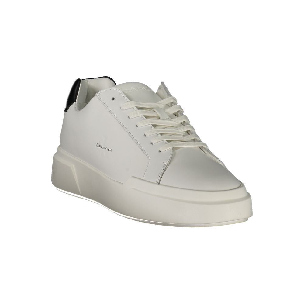 Weißes Leder Herren Sneaker