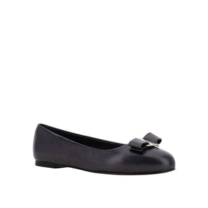 Schwarze Ballerinas aus Kalbsleder