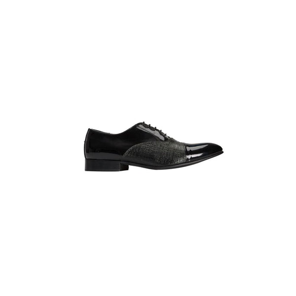 Schwarzes Kalbsleder Herren Loafer