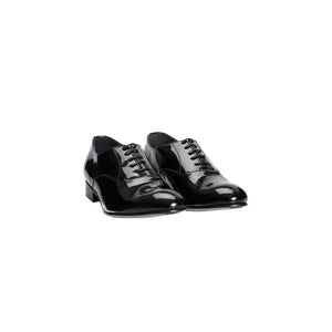 Schwarzes Kalbsleder Herren Loafer