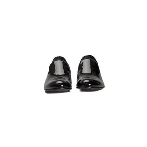 Schwarzes Kalbsleder Herren Loafer