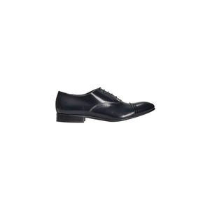 Blaue Kalbsleder Herren Loafer