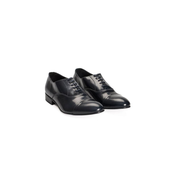 Blaue Kalbsleder Herren Loafer