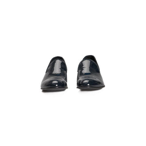 Blaue Kalbsleder Herren Loafer