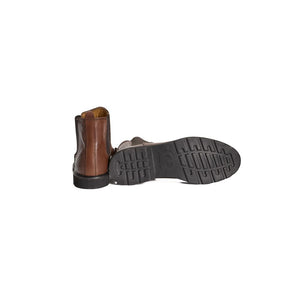 Stiefel aus braunem Kalbsleder für Männer
