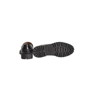 Schwarzes Kalbsleder Herren Loafer