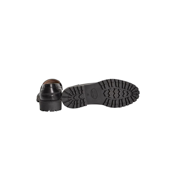 Schwarzes Kalbsleder Herren Loafer