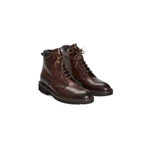 Stiefel aus braunem Kalbsleder für Männer