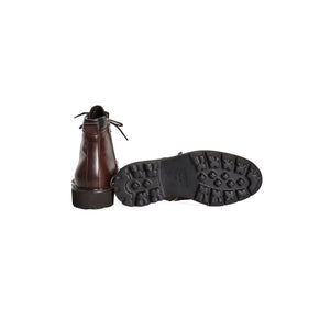 Stiefel aus braunem Kalbsleder für Männer