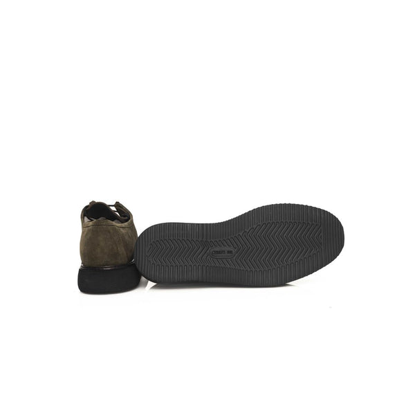 Grünes Kalbsleder Herren-Derby-Schuh