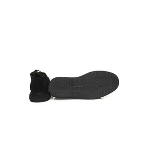 Schwarzer Kalbsleder-Derby-Schuh für Männer